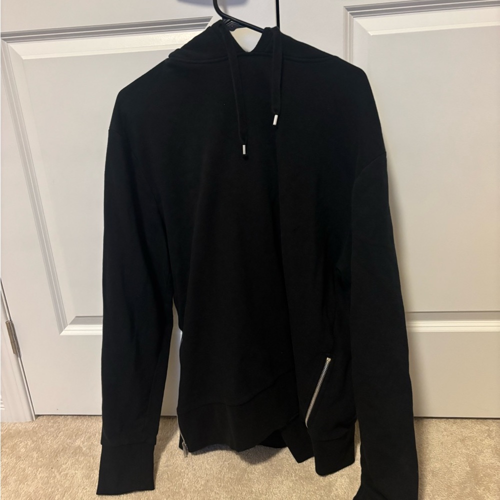 Divided Men's Black Zip-Up Sweater